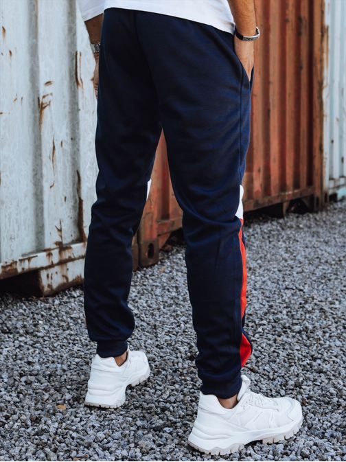 Modré tepláky na každodenné nosenie