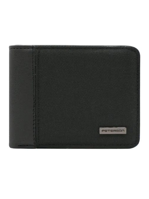 Štýlová čierna pánska peňaženka