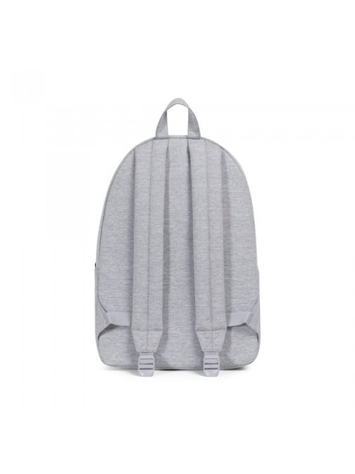 Jednoduchý šedý ruksak POLY LT GREY X