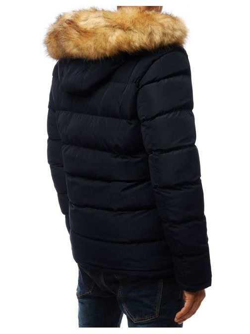 Trendy granátová zimná bunda