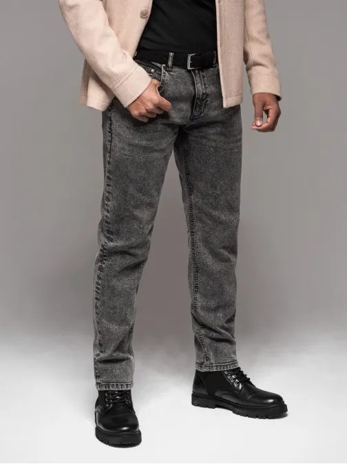 Pánske šedé rifle V4 PADP-0217