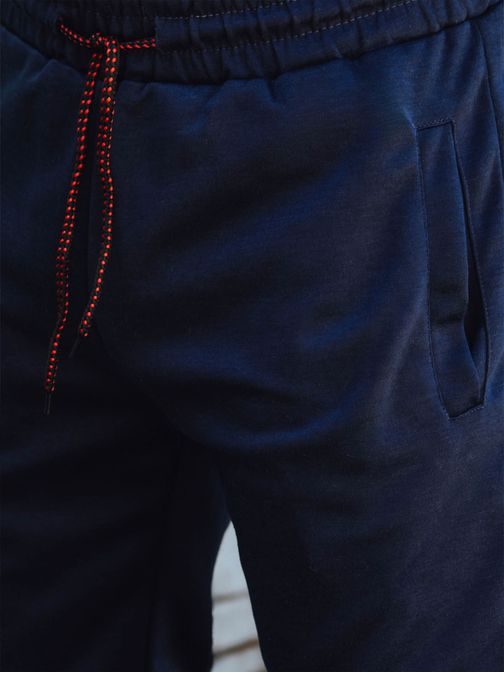 Modré tepláky na každodenné nosenie