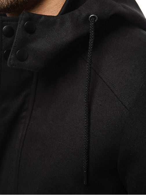 Pánsky čierny kabát OZONEE N/5440
