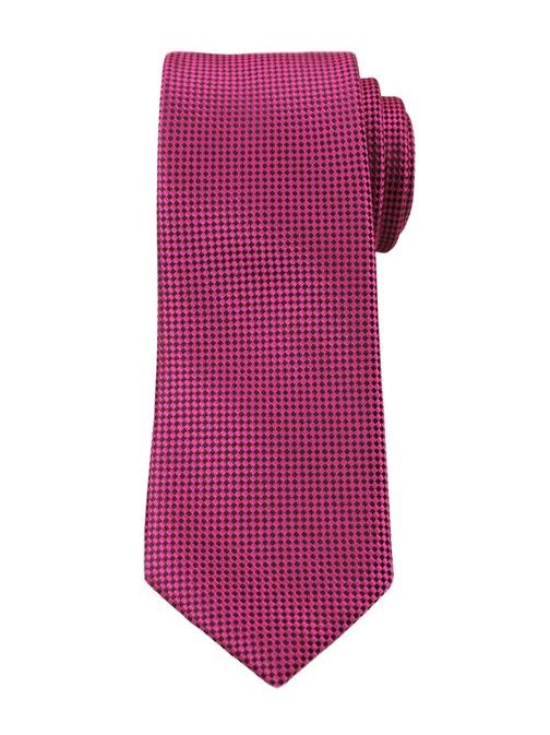 Expresívna fialová kravata s jemným vzorom