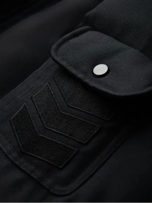 Zimná čierna parka V2 JALP-0182