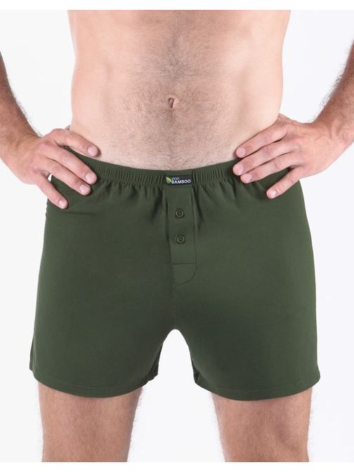 Voľné trenky v zelenej farbe ECO Bamboo