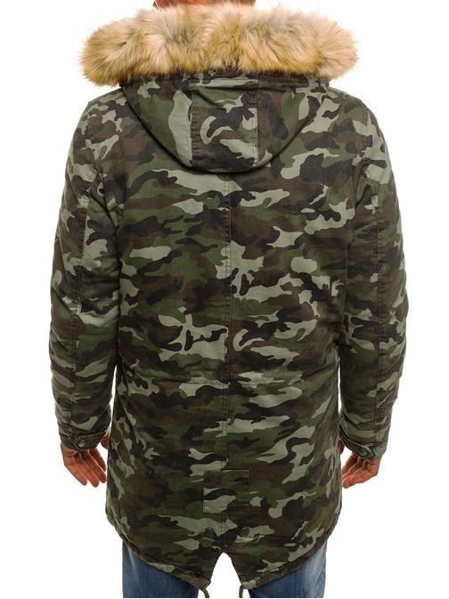 Army parka v svetlom maskáči AK-CLUB YL001