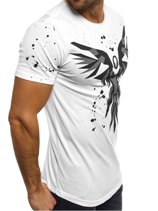 Biele tričko s orlom BREEZY 300