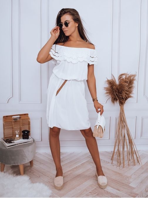 Nádherné španielske biele šaty Novia