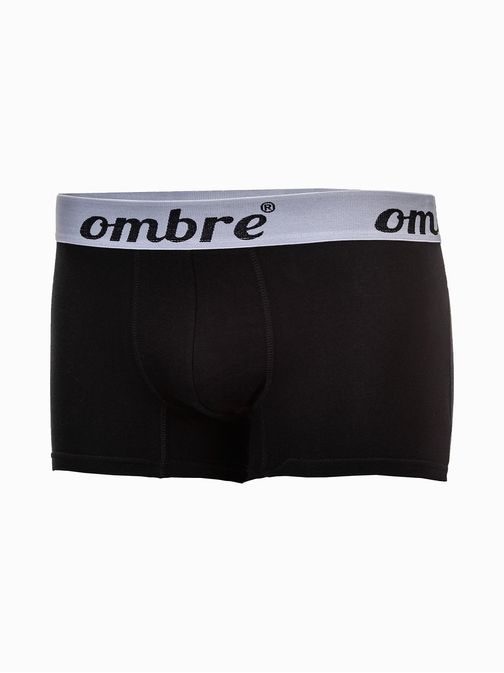 Čierne pánske boxerky OMBRE U06 (3ks)
