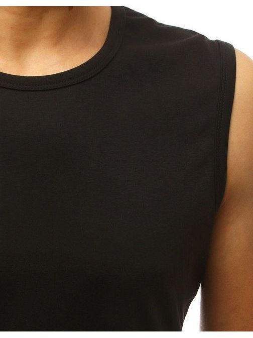 Pohodlné čierne tielko