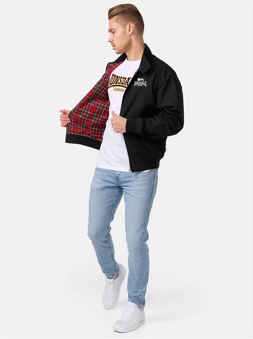 Pánska čierna bunda CLASSIC Lonsdale