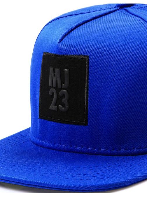 Žiarivo modrá snapback šiltovka