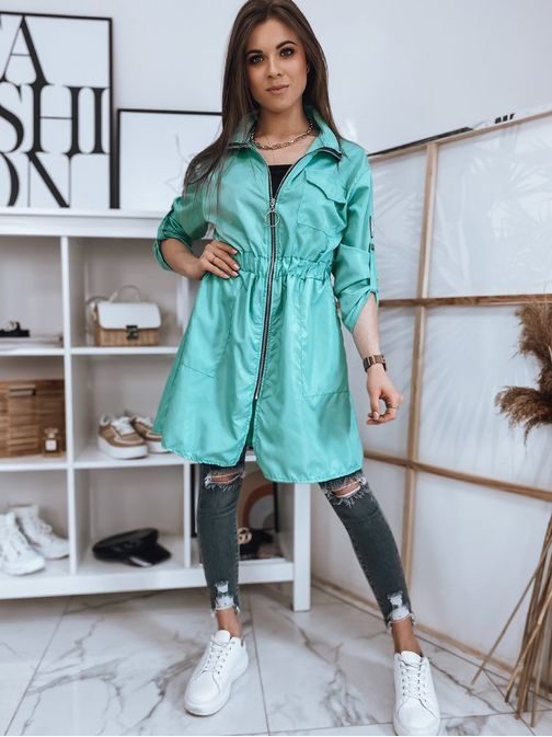 Trendy dámska zelená parka Lissy