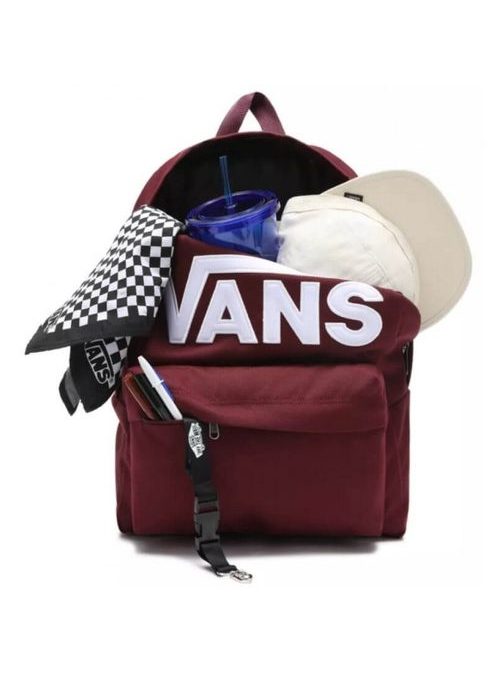 Nádherný bordový ruksak Vans Port Royale III