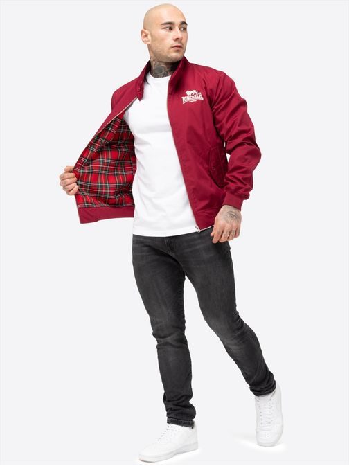 Pánska červená bunda CLASSIC Lonsdale