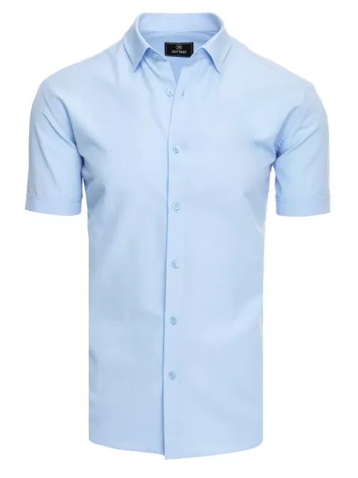Elegantná blankytne modrá košeľa