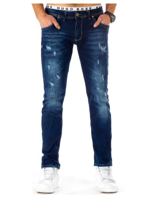 Trendy modré džínsy pre pánov