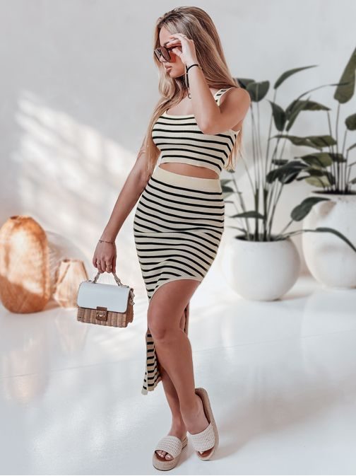 Letný komplet béžovej farby SUMMERSA