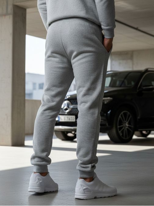 Šedé pánske originálne tepláky