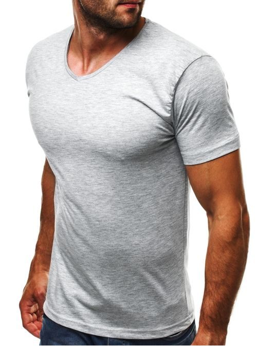 Tričko módneho dizajnu JEEL 2118 sivé