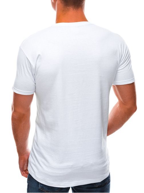 Biele tričko s originálnou potlačou Dangerous S1494