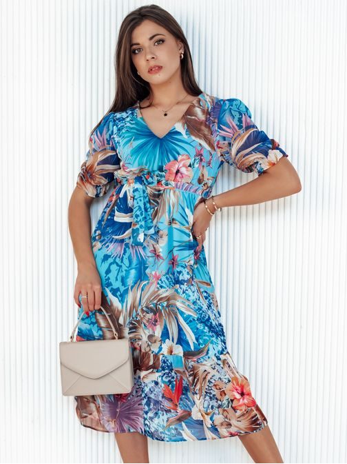 Krásne modré šaty Blossom Love