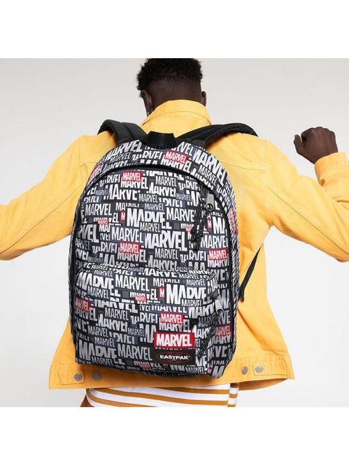 Originálny čierny ruksak Eastpak Out Of Office Marvel