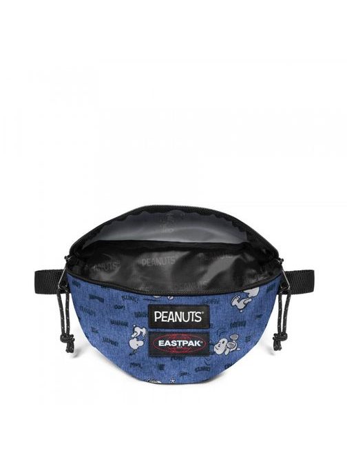 Limitovaná modro-fialová ľadvinka Eastpak Peanuts Snoopy