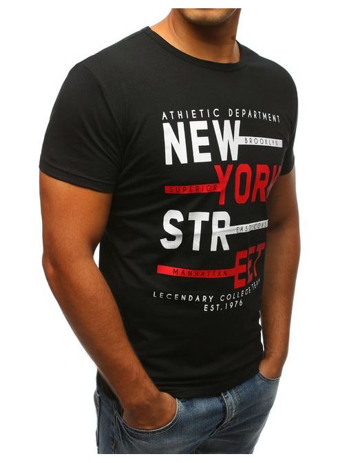 Čierne tričko NEW YORK