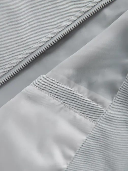 Sivá bomber bunda pre pánov V4 OM-JANP-0159