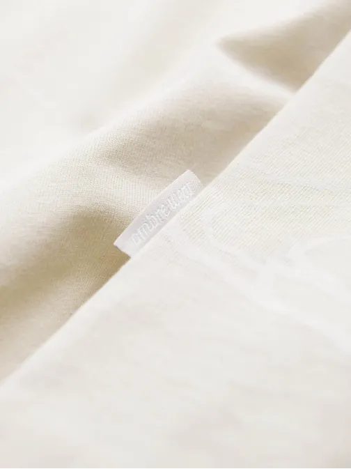 Moderné krémové tričko V7 TSFP-0184