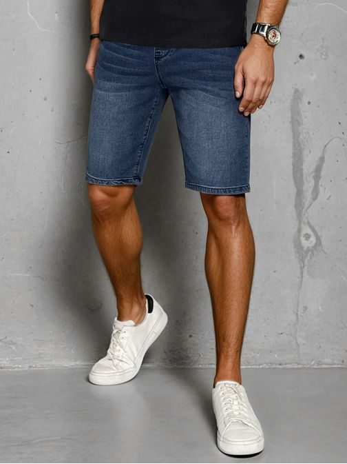 Trendy granátové rifľové kraťasy