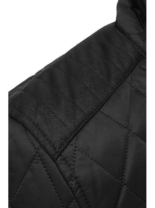 Čierna jesenná bunda 9002