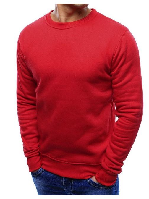 Červená originálna pánska mikina