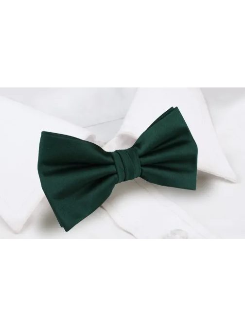 Elegantný tmavozelený pánsky motýlik