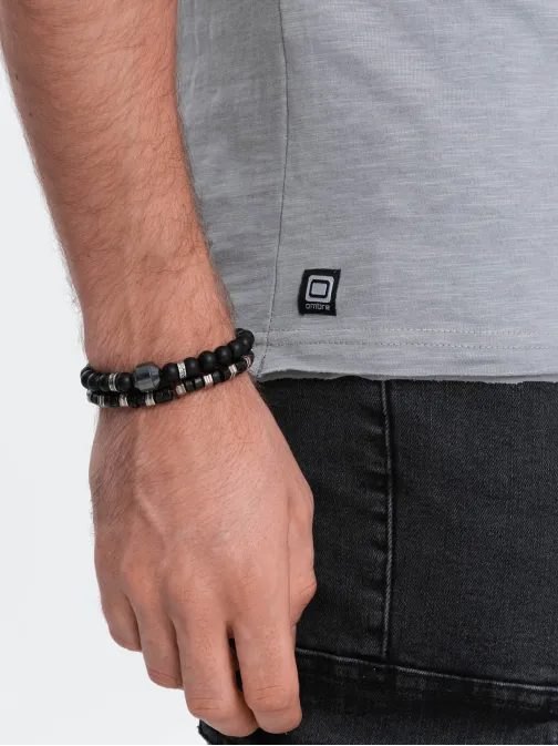 Pohodlné šedé tričko S1385