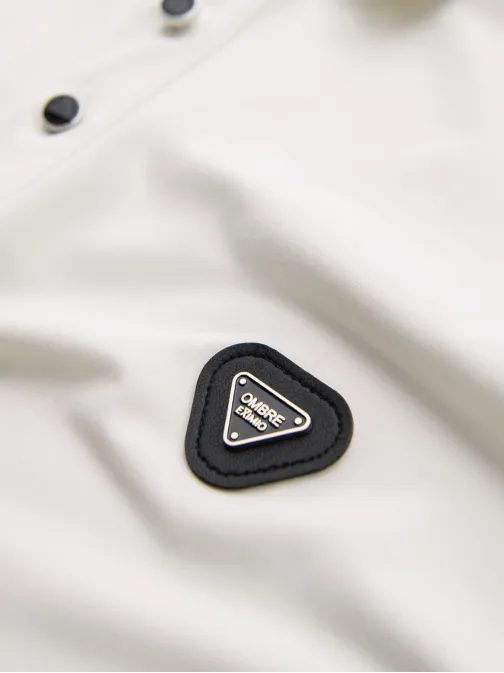 Štýlová krémová pánska polokošeľa V2 POSS-0150