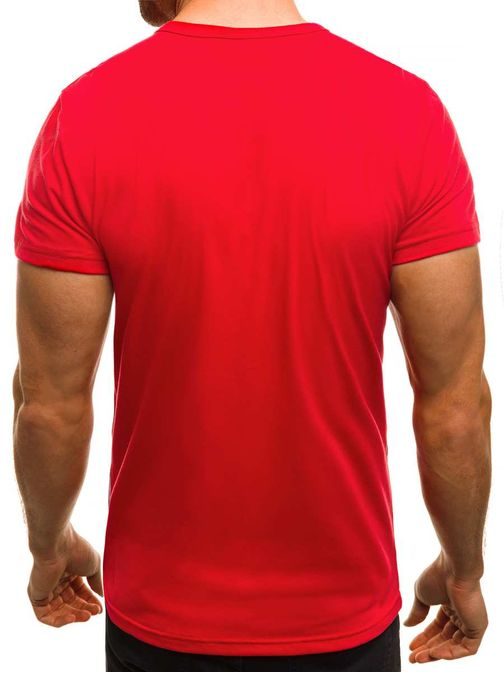 Pánske tričko červené  JS/SS351