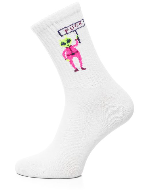 Ponožky s mimozemským motívom 026