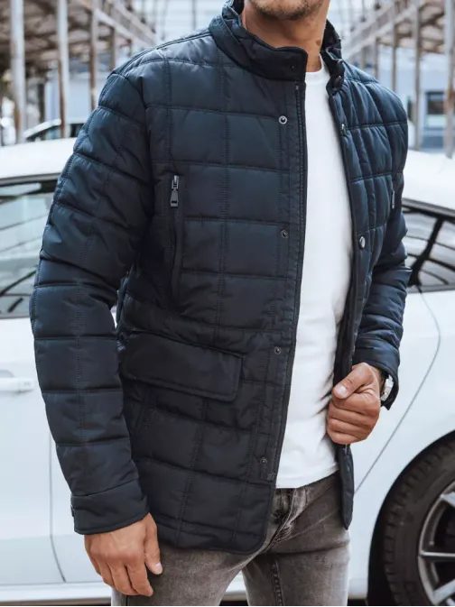 Granátová prechodná bunda bez kapucne