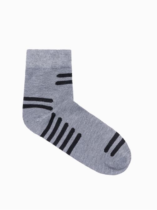 Mix pánskych ponožiek s prúžkami U209 (5 ks)