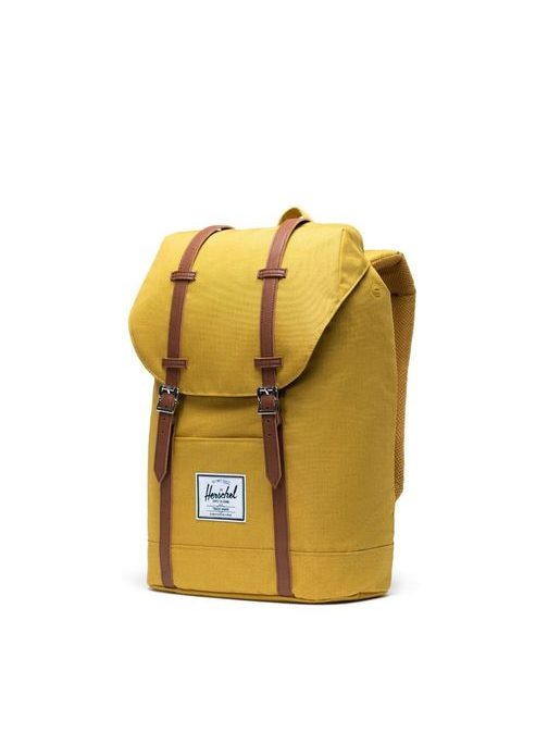 Žltý štýlový ruksak Herschel Retreat 600D