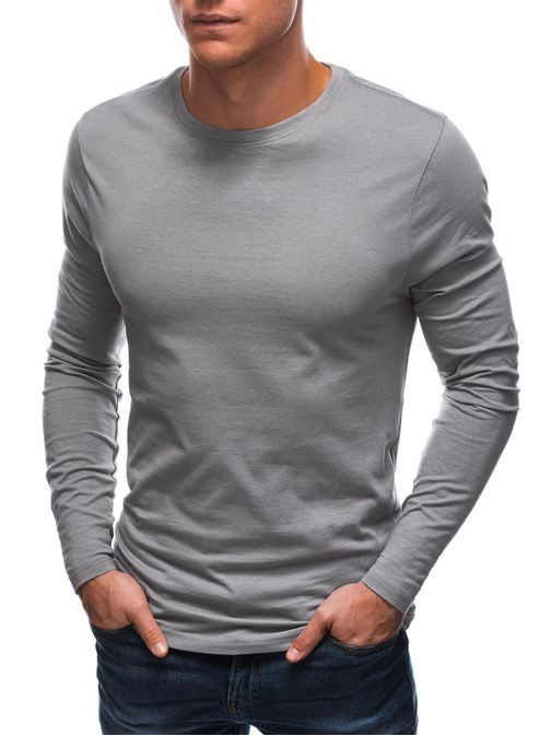 Šedé bavlnené tričko EM-0103