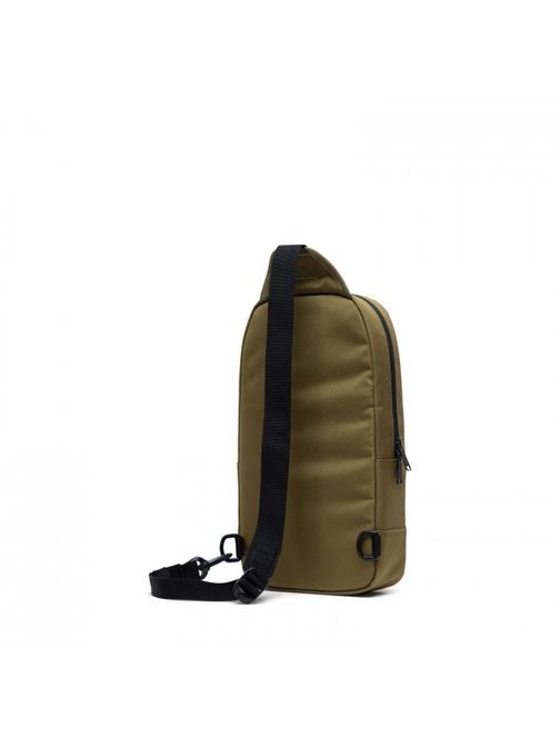 Moderná khaki taška cez plece HERSCHEL 600D POLY