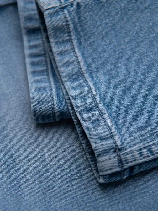 Atraktívne svetlomodré pánske rifle V1 PADP-0253