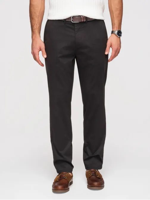 Pánske čierne chinos nohavice V5 PACP-0293