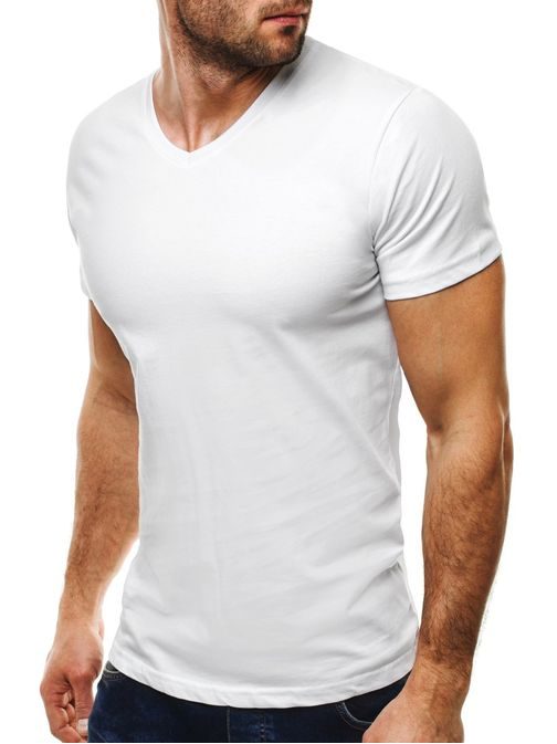 Bavlnené tričko biele MADMEXT 1287