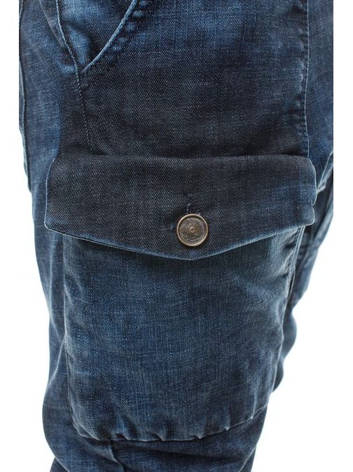 Tmavomodré nohavice s vreckami OTANTIK 191