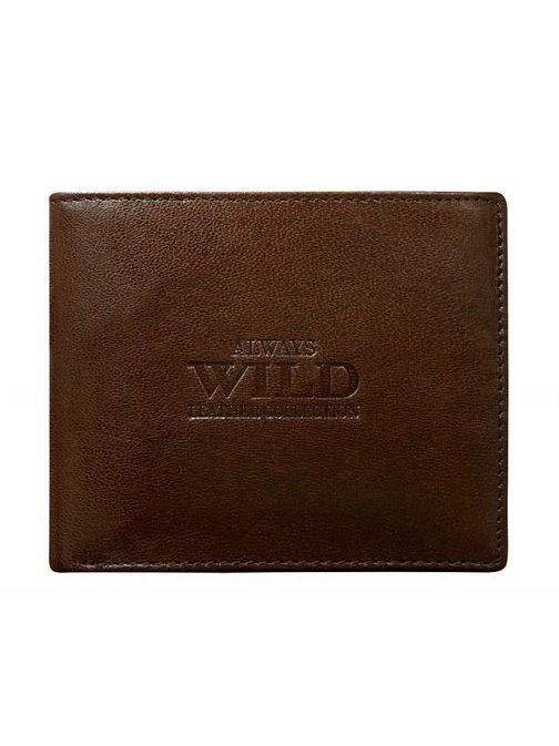 Hnedá dizajnová pánska peňaženka
